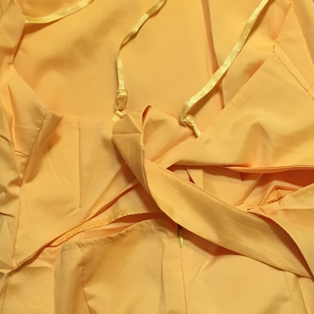 LAST ONE❣️ ‘Sarah’ Canary Yellow Summer Slip Dress - Picture 6 of 6